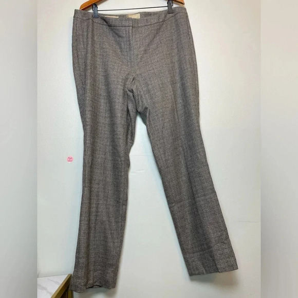 Talbots Knit Wool Blend Pants Women Size 16W Italy